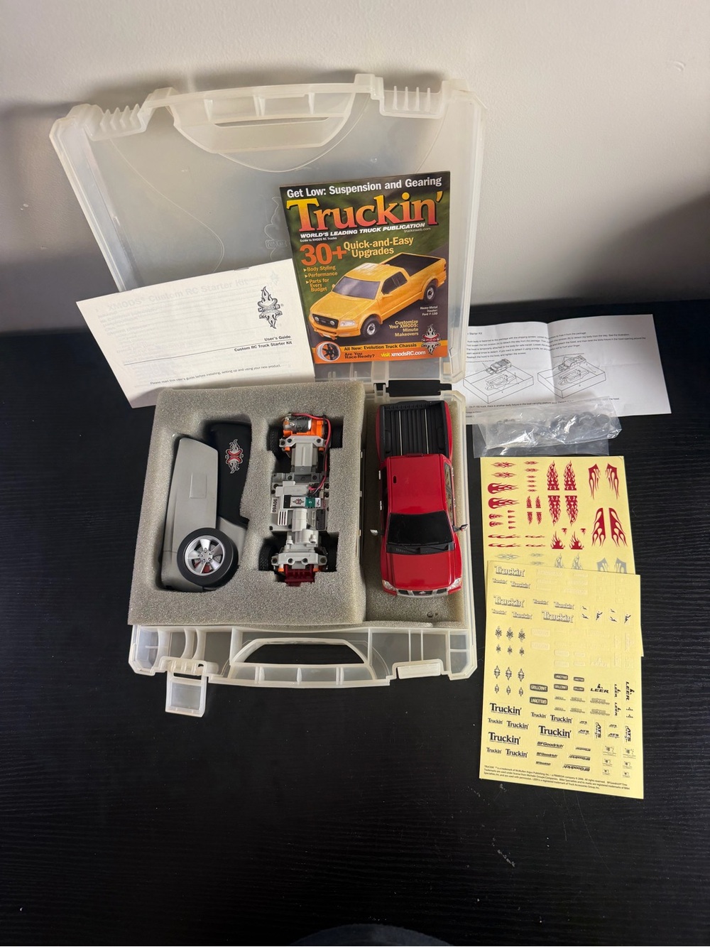 Vintage 2006 XMODS Evolution Nissan Titan RC Truck Tested Working
